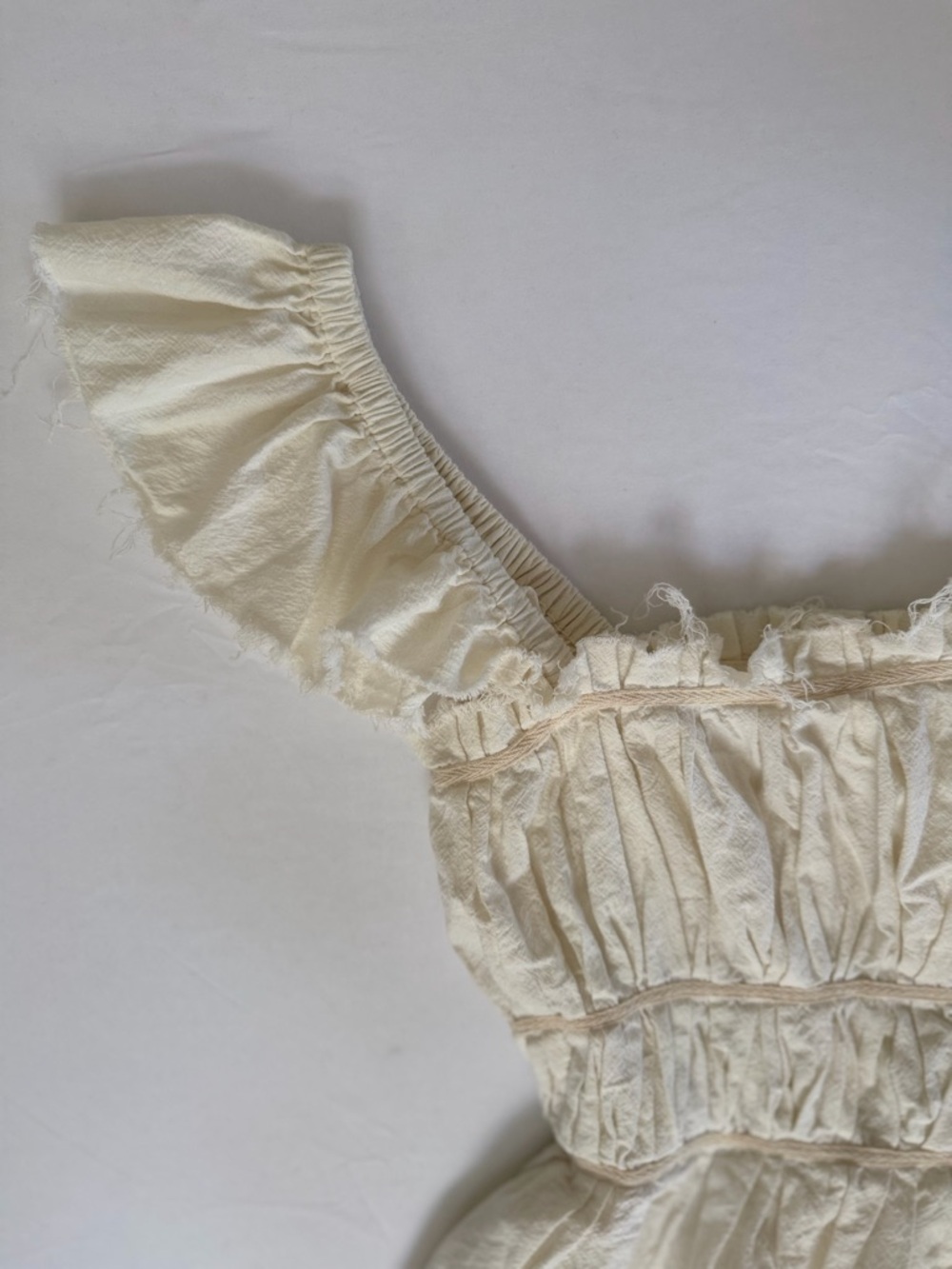 Free People Claude Corset Top ivory Small - Picture 5 of 12